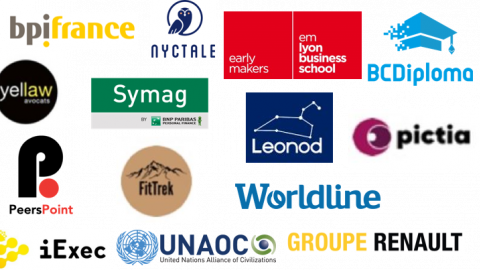 logos participants lyon blockchain stampede